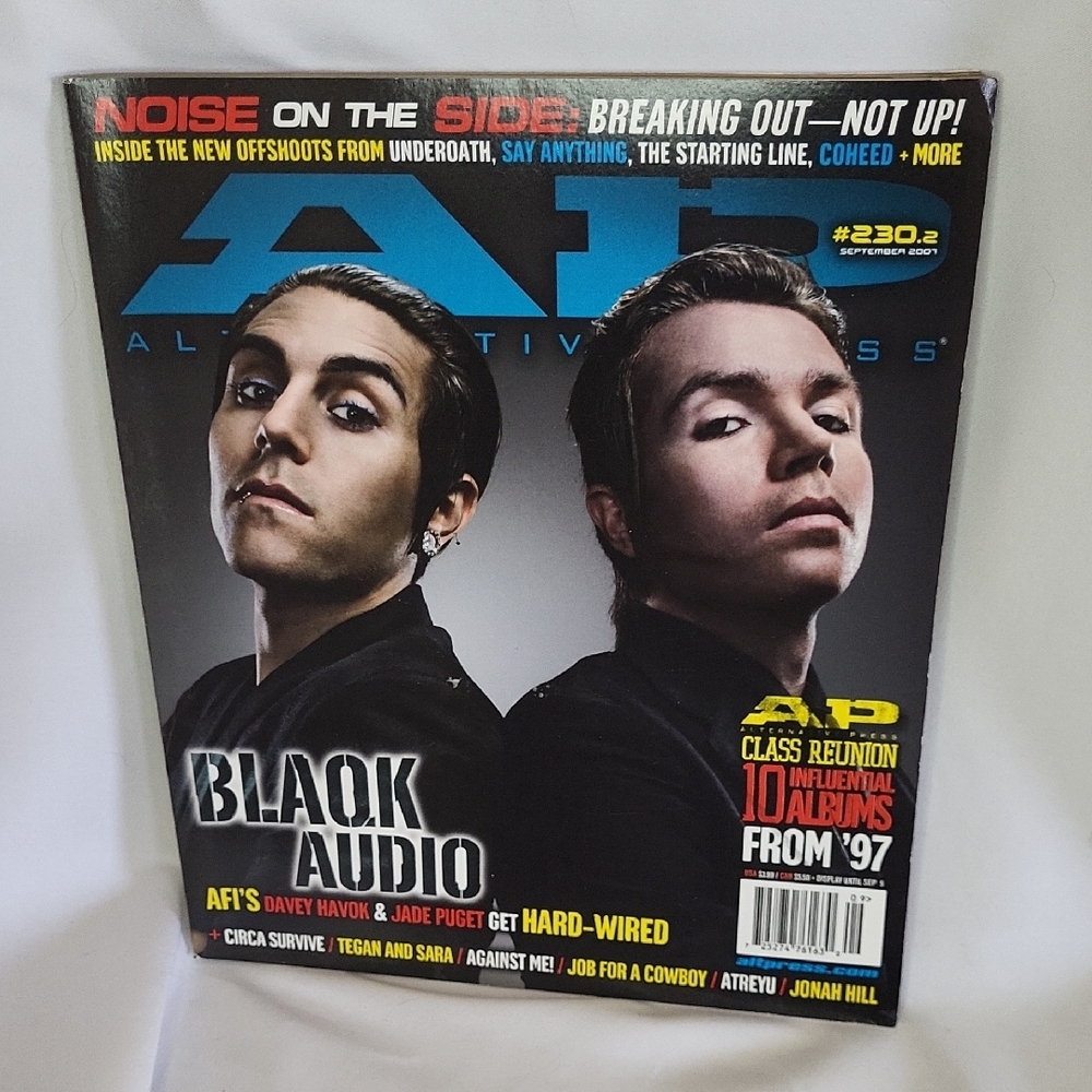 Alternative Press Magazine Black Audio #230.2 Sept 2007
